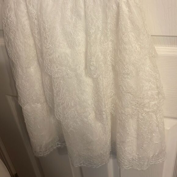 NWT BCBG MaxAzria Josanna Lace Dress Size XXSmall White - Picture 5 of 8